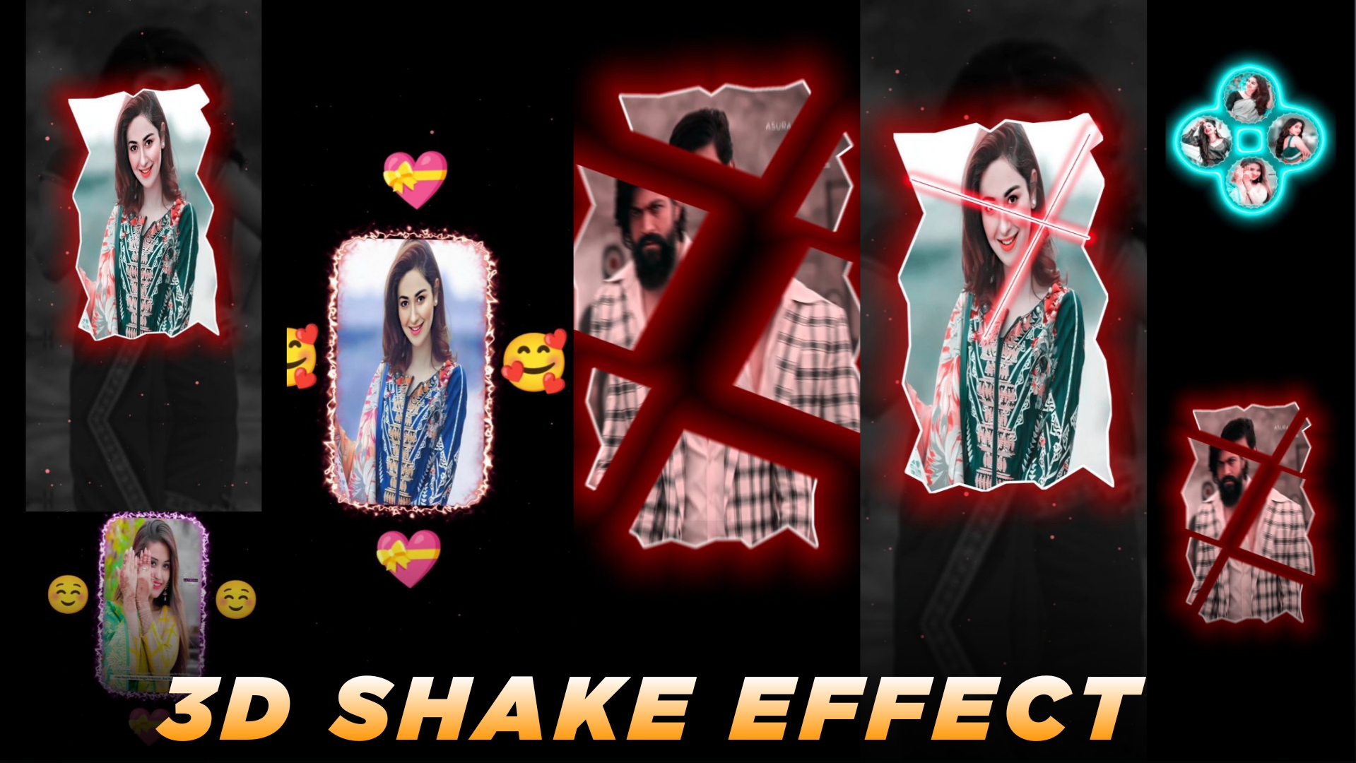 Alight motion 3d shake effect preset