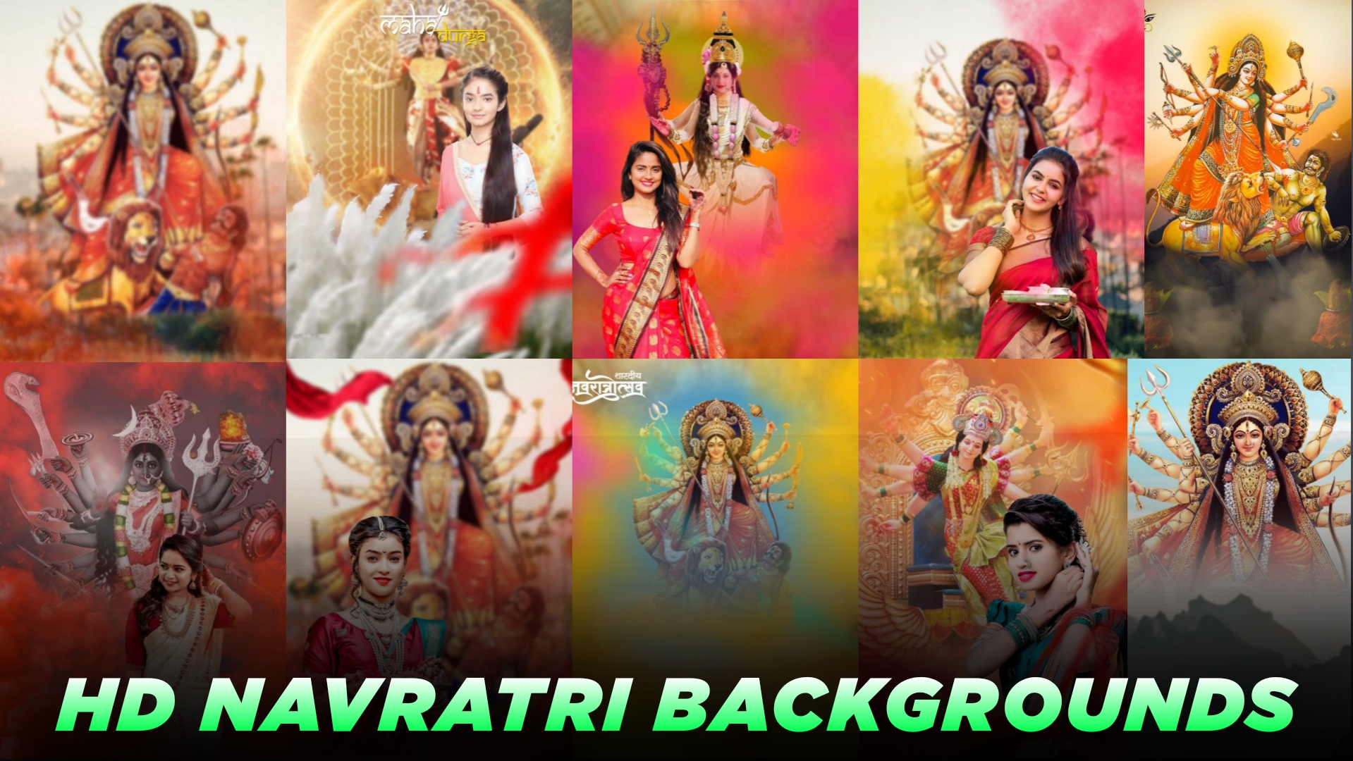 Navratri editing background