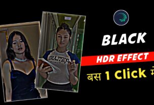 Alight Motion Black Hdr Cc Effect