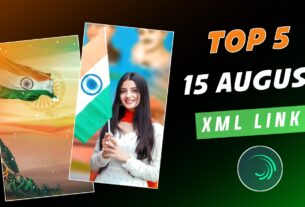 15 August Alight Motion Xml Download