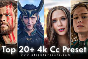 Alight Motion Top 20+ 4k Hdr Cc Presets
