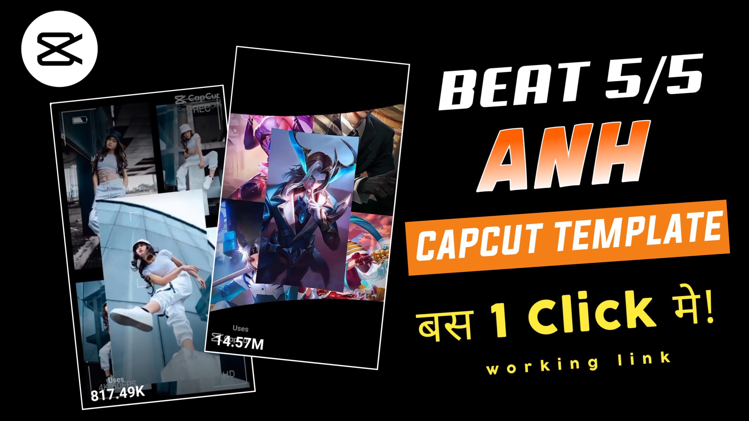Beat 55 Anh Capcut Template
