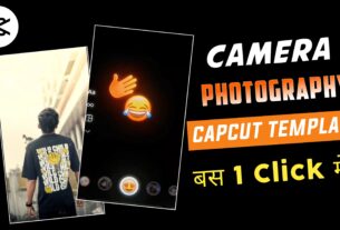Camera Photography Capcut Template 2012