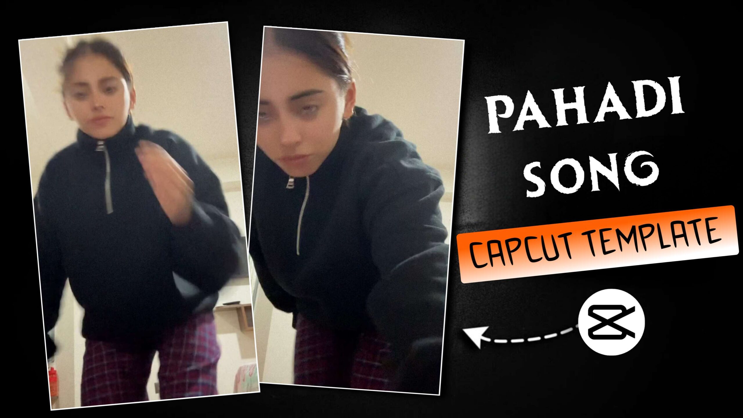 Gulabi Sharara Capcut Template