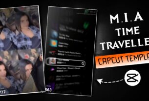 M.i.a Time Traveller Capcut Template