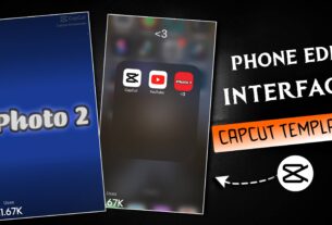 Phone Edit Interface Capcut Template