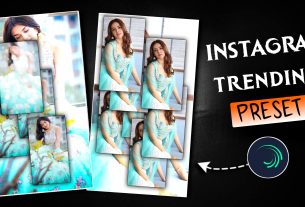 Instagram Trending Photo Effect Alight Motion Preset