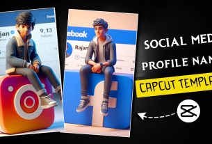 Social Media Profile Capcut Template