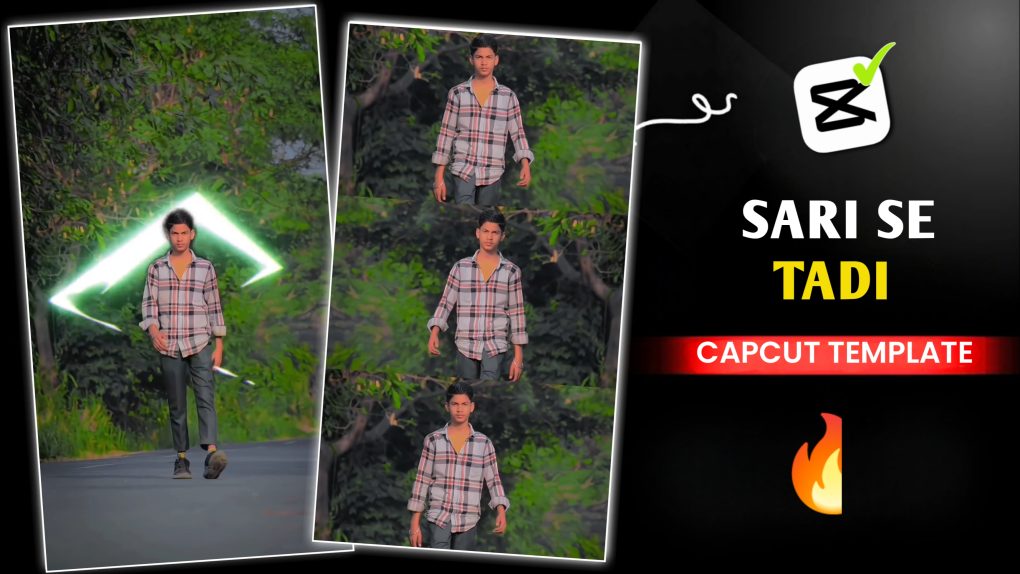 Saree Se Tadi Capcut Template