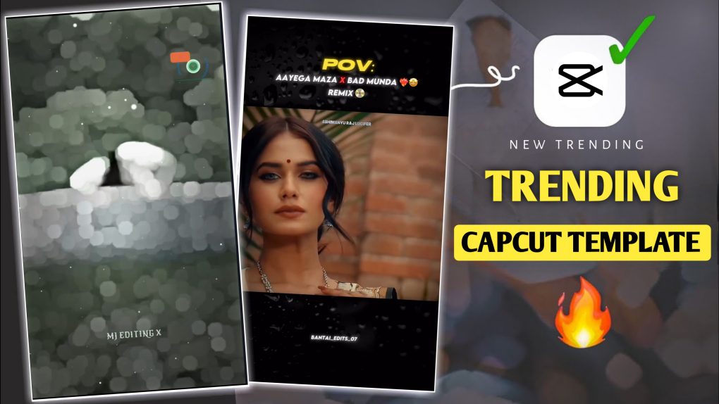 Aayega Maza X Bad Munda Capcut Template