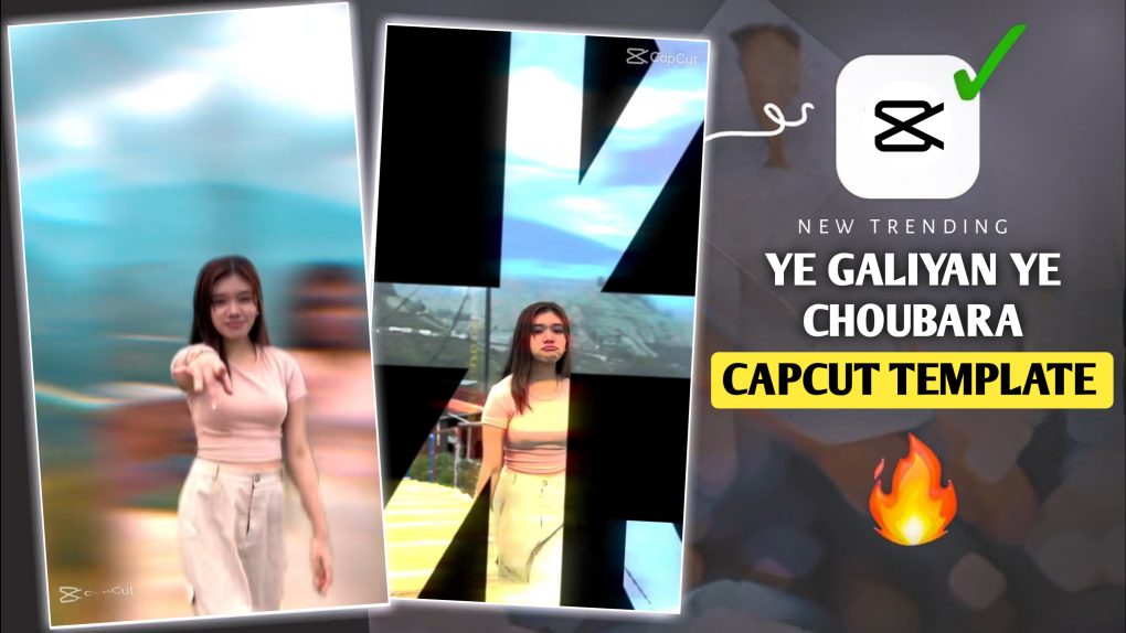 Yeh Galiyan Yeh Chaubara Capcut Template