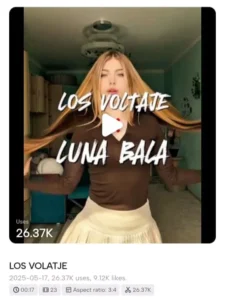 Luna Bala Capcut Template Link