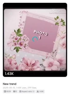 Pretty Little Baby Capcut Template Free