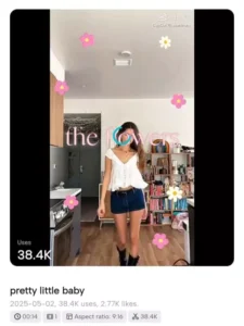 Pretty Little Baby Capcut Template Link 2025