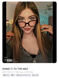 Shake It To The Max Capcut Template Link